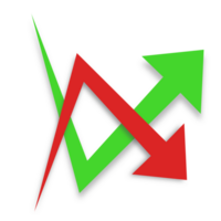Dynamic Red and Green Arrows in Motion png