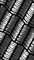 A black and white background with the word loading video