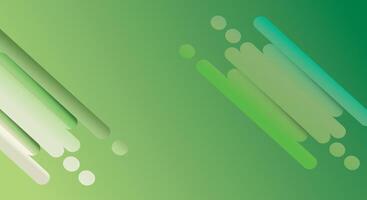 Abstract line green Colorful background design vector