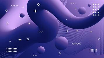 Abstract deep blue background of pastel color palette. Flowing element trend design. Magazine, leaflet, billboard, sale, banner, flyer, background. Eps 10 vector