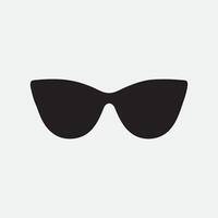sunglasses icon on white background vector