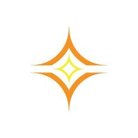 Star logos template element symbol vector