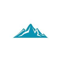 Stylized Mountain logo template symbol design vector