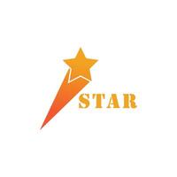 Dynamic Star logo template element symbol vector