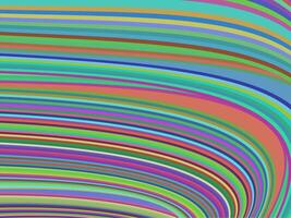 A vibrant and dynamic abstract background featuring a colorful array of thin curved lines. The flowing lines create a sense of movement and energy vector