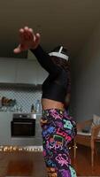 Experience the Dynamic Dance Movement while dressed in Colorful and Stylish Athleisure Wear video