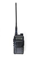 Portable two-way radio device designed for communication in various environments during daytime use photo