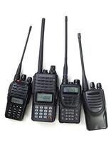 Different types of two-way radios showcasing design and functionality for communication needs photo