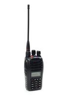Handheld two-way radio with antenna designed for communication in various settings and environments photo