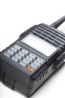 Handheld communication device used for emergency response in a modern urban setting photo