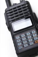 High-quality portable radio used for communication in various settings and situations photo