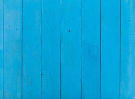 Bright blue wooden boards create a vibrant backdrop for creativity and inspiration in various artistic projects photo