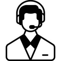 Customer illustration with isolated background vector
