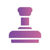 A straightforward icon for the stamp, seal vector