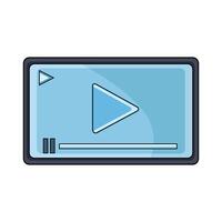 digital media player vector
