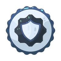 Security Seal illustration vector