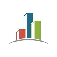 Skyline Property Logo Template Illustration Design. EPS 10. vector