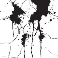 Black-and-white grunge texture with high contrast details vector
