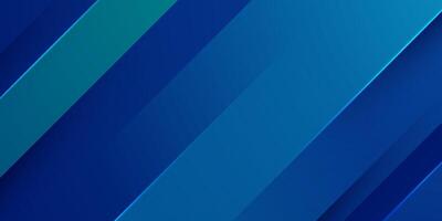 Abstract overlap square 3D background. Blue and green geometric shapes pattern. vector