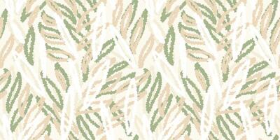Abstract organic shapes pattern. hand drawn sketch. Pastel creative forms print on a light background. Contemporary ornament. vector