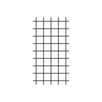 Clean and Simple Square Mesh Pattern Illustration. vector