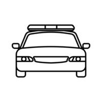 car vehicle transport line style icon illustration design, designed for web and app vector