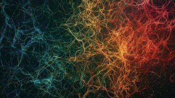 Abstract background with colorful lines and lines photo