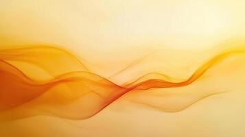 Abstract orange smoke wave background photo