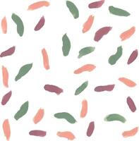 a pattern of paint splatters on a white background vector