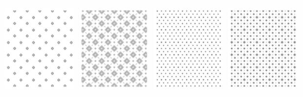 Luxury Abstract Seamless Patterns for Elegant Creations vector