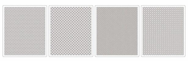 Minimal Fall Aesthetic Seamless Patterns,4 Unique Designs for Textile and Backgrounds vector
