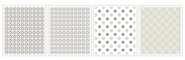 Autumn Season Seamless Patterns,4 Modern Designs for Fabric, Textile and Web Use vector