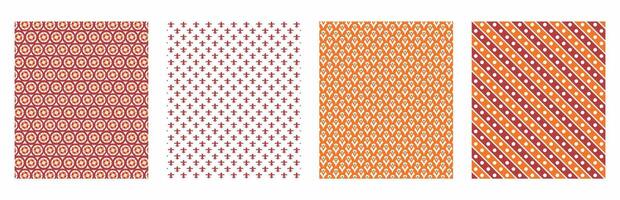 Luxury Minimalist Seamless Patterns for Textiles and Tiles vector