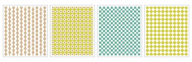 Luxury Minimalist Seamless Patterns for Elegant Designs vector