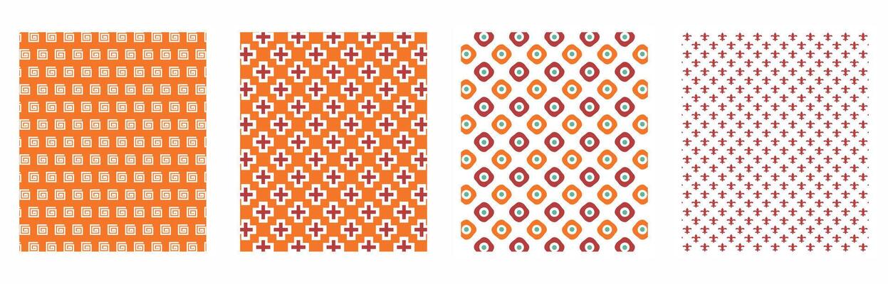 Timeless Seamless Pattern Set for Interior and Digital Art