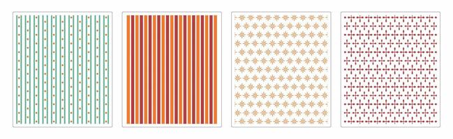 Sophisticated Minimalist Tile Patterns for Print and Web vector