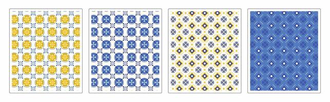 Geometric and Decorative Seamless Tile Patterns for Home and Textile Design vector