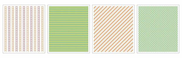 Minimalist Abstract Pattern Collection for Professional Use vector