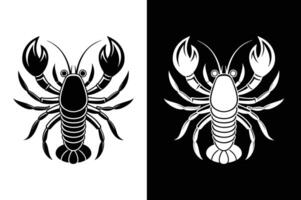 Lobster delicacy icon. Simple illustration of lobster delicacy icon vector