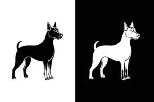 dog icon symbol template for graphic and web design vector