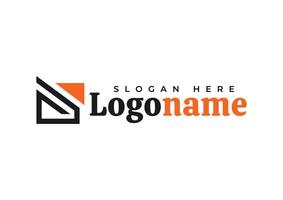 Abstract Geometric Shape Creative Business Logo Symbol Design vector