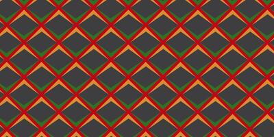 Red, yellow, green and black seamless pattern background. Template design for Juneteenth concept vector