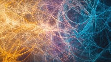 Abstract background of light and dark lines photo