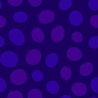 Seamless Midnight Pattern with Blue and Purple Spots vector