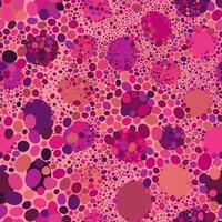 Bright Seamless Pattern with Pink and Purple Dots on Light Background vector