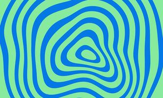 Hypnotic Spiral, Abstract Background with Rotating Concentric Shapes vector