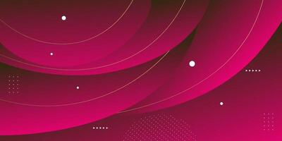 abstract pink gradient background with fluid shapes. colorful design. bright and modern concept. eps10 vector
