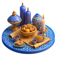 impressive minimalist Festive Table Setting with Fruit, Sweets, and Candles genuine png