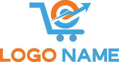 An ecommerce based logo for free use vector