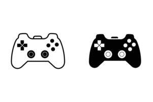 Modern Gamepad Icon for Apps, digital game controller, gaming icon, gaming pad symbol, flat design gamepad, joystick icon vector